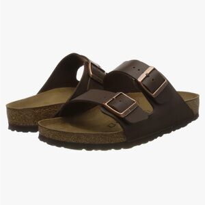 Birkenstocks NEW in box SIZE 39 (8W/6M) - dark brown, Arizona style